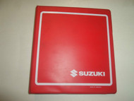 1990 1997 Suzuki GN125 Service Repair Shop Manual BINDER MINOR STAINS FACTORY 