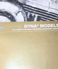 2010 Harley Davidson DYNA MODELS Electrical Diagnostic Service Shop Manual NEW