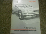 1990 Acura Legend Coupe Electrical Troubleshooting Wiring Diagram Manual EWD NEW