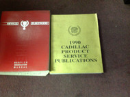 1990 Cadillac DEVILLE FLEETWOOD Service Shop Repair Manual SET W PUBLICATIONS BK