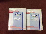1990 Chevy R/V G P RVP TRUCK & VAN Models Service Shop Repair Manual SET W UNIT 