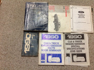 1990 FORD PROBE Service Shop Repair Manual FACTORY OEM Set W EWD + SPECS Bulleti