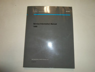 1990 Mercedes Benz Service Information Manual Model 107 126 103 202 124 WARPED