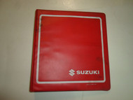 1990 Suzuki GS450GA Service Manual STAINED BINDER FACTORY OEM BOOK 90 DEALERSHIP