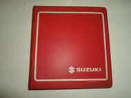 1990 Suzuki GSF400 Bandit Motorcycle Service Repair Manual STAINED BINDER OEM 90