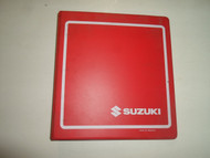 1990 Suzuki SP200 Service Repair Manual BINDER STAINED FACTORY OEM BOOK 90 DEAL