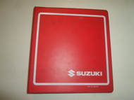 1991 92 93 94 95 Suzuki DR250 DR250S Motorcycle Service Manual BINDER STAINED 