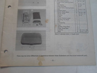 1991 Kawasaki JL650-A1 Jet Ski Watercraft Assembly & Preparation Manual STAINED