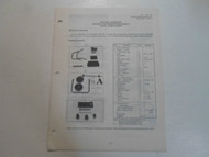 1991 Kawasaki Portable Generator GE4000 GE4500 Assembly & Preparation Manual 91