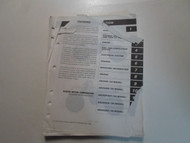 1991 Suzuki DR250 S N SN P SEP ER SES Service Repair Manual LOOSE PAGES WORN 91