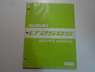 1991 Suzuki LTF250S LT F250S Service Repair Manual WATER DAMAGED 995004210101E