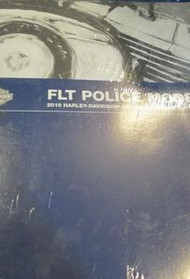 2010 Harley Davidson FLT Police Models Service Shop Repair Manual Supplement NEW