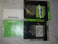 1991 Toyota Camry Service Repair Shop Manual Set W TRANSAXLE + COLLISION Book