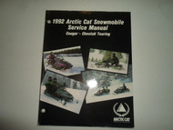 1992 Arctic Cat Cougar Cheetah Touring Service Manual MINOR WEAR FACTORY OEM 92