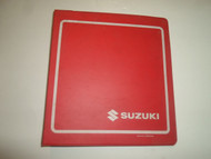 1992 Suzuki DR650S Motorcycle Service Shop Repair Manual BINDER STAINED FACTORY