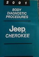 2001 JEEP CHEROKEE BODY Diagnostics Procedures Shop Service Manual Factory