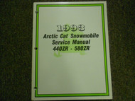 1993 Arctic Cat 440ZR 580ZR Service Repair Shop Workshop Manual FACTORY OEM 