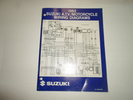 1993 Suzuki A.T.V. Motorcycle Wiring Diagrams Manual MINOR WEAR FACTORY OEM DEAL