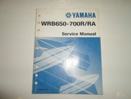 1993 Yamaha WRB650 700R RA Service Repair Shop Manual FACTORY NEW BOOK 93 