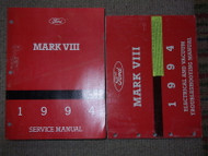 1994 Lincoln Mark VIII 8 Service Repair Shop Workshop Manual SET FACTORY W EWD 