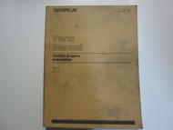 1995 Caterpillar 3408C Engine Industrial Parts Manual 9ER1-UP CAT USED OEM 95  