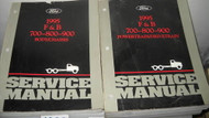 1995 Ford F&B 700 800 900 Truck Service Shop Workshop Repair Manual Set OEM 