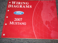 2007 Ford Mustang Electrical Wiring Diagram Service Shop Repair Manual EWD