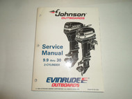 1995 Johnson Evinrude Outboards 9.9 thru 30 2-Cylinder Service Shop Manual OEM 