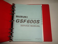 1995 Suzuki GSF600S ST Service Manual BINDER WATER DAMAGED FACTORY OEM BOOK 95