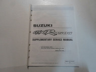 1995 Suzuki GSXR50W Supplementary Service Manual FACTORY OEM BOOK 95 DEALERSHIP 