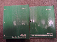 1996 Acura SLX Service Repair Shop Manual SET FACTORY W Wiring Diagram 