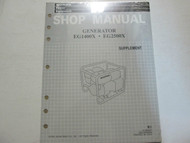 1996 Honda EG1400X EG2500X Generator Service Manual Supplement Factory OEM 96