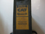Caterpillar Reference Kit Track-Type Tractors And Equipment Service Manual CAT