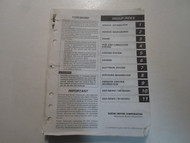 1996 Suzuki GSXR600 W X Service Repair Manual WORN LOOSE LEAF FACTORY OEM DEAL