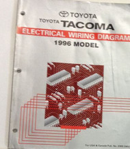 1996 TOYOTA TACOMA Electrical Wiring Diagrams EWD Service Shop Repair Manual x