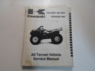 1997 1998 Kawasaki Prairie 400 4x4 Prairie 400 ATV Service Shop Repair Manual x