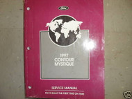 1997 FORD CONTOUR & MERCURY MYSTIQUE Repair Shop Workshop Service Manual OEM