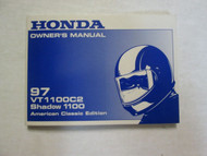 1997 HONDA VT1100C2 Shadow 1100 American Classic Owners Manual FACTORY NEW BOOK