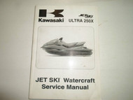 2007 Kawasaki Ultra 250X Jet Ski Watercraft Service Repair Shop Manual BRAND NE