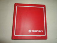 1998 2004 Suzuki VZ800 Service Manual BINDER LOOSE PAGES STAINED 995003803603E
