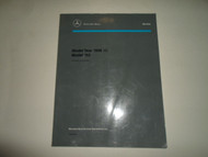 1998 Mercedes Benz Model 163 Intro into Service Manual FACTORY OEM LIGHT WEAR 98