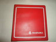 1998 Suzuki GSX600F Motorcycle Service Manual BINDER STAINED 995003507003E