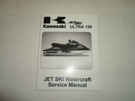 1999 2000 2001 2002 Kawasaki ULTRA 150 Jet Ski Watercraft Service Manual NEW