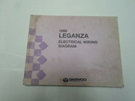 1999 DAEWOO LEGANZA Electrical Wiring Diagram Manual FACTORY OEM WATER DAMAGED