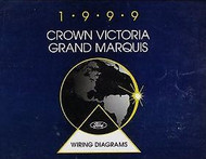 1999 Ford Crown Victoria & Mercury Grand Marquis Electrical Wiring Manual EWD