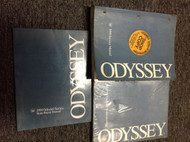 1999 HONDA ODYSSEY VAN Service Repair Shop Manual Set W BODY & WIRING BOOK OEM