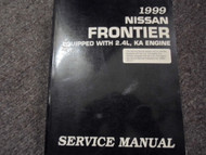 1999 NISSAN FRONTIER 2.4L Service Repair Shop Workshop Manual 2.4 L FACTORY OEM 