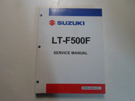 1999 Suzuki LT F500F Service Repair Manual MINOR STAINS 1ST EDITION FACTORY OEM 