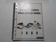 1999 Suzuki New Model Technical Update Seminar Manual WATER DAMAGED FACTORY OEM 