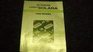 1999 Toyota Camry Solara Electrical Wiring Diagram Manual EWD EVTM OEM BOOK 1999